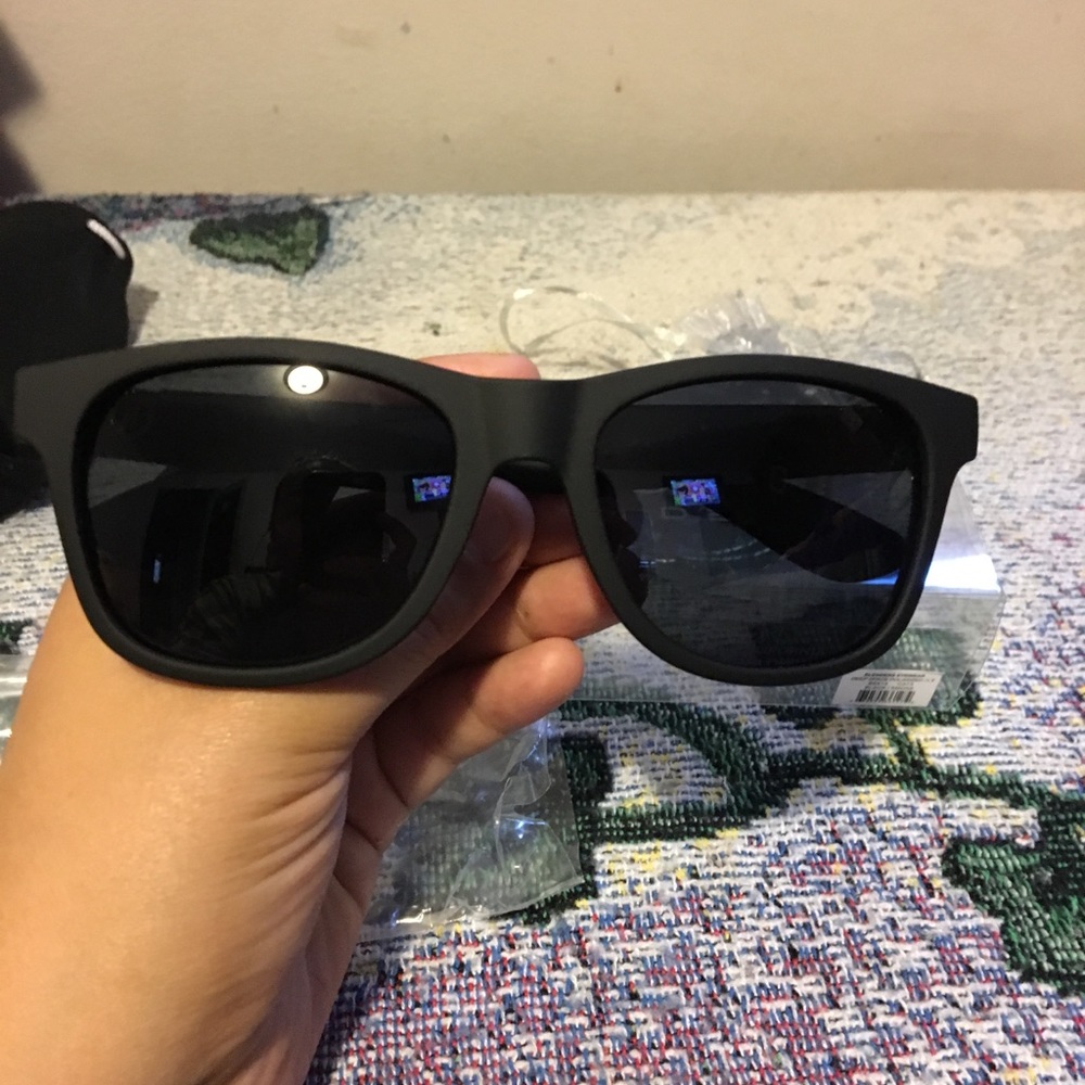 Blenders black deep space polarized sunglasses